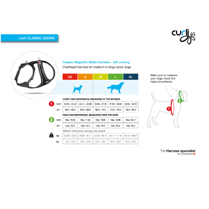 harness size harness size