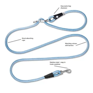 Curli Vario Comfort Leash | Adjustable Dog Leash