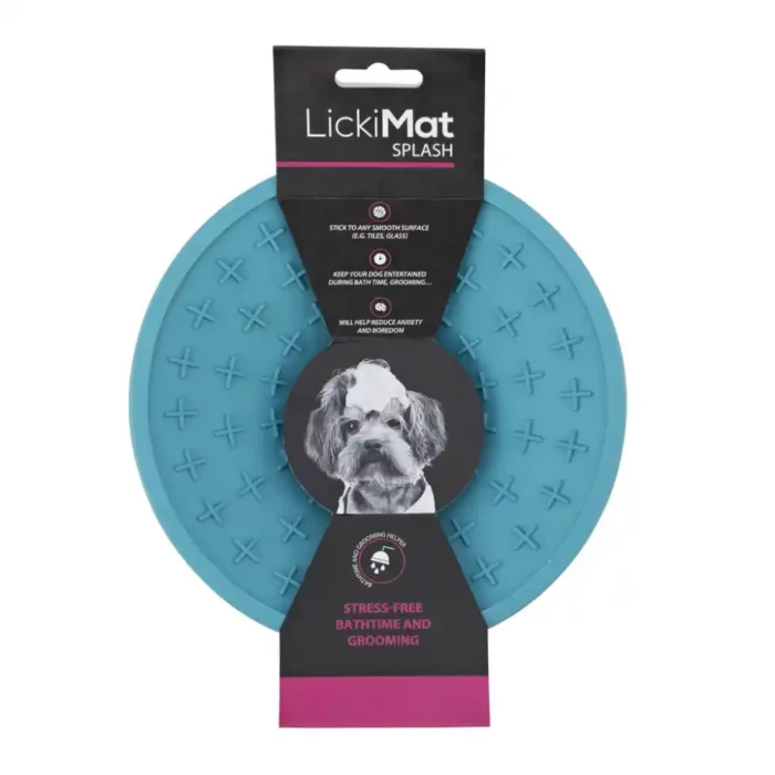 LIC-LM5101TQ-DR-Lickimat-Splash-Turquoise LIC-LM5101TQ-DR-Lickimat-Splash-Turquoise