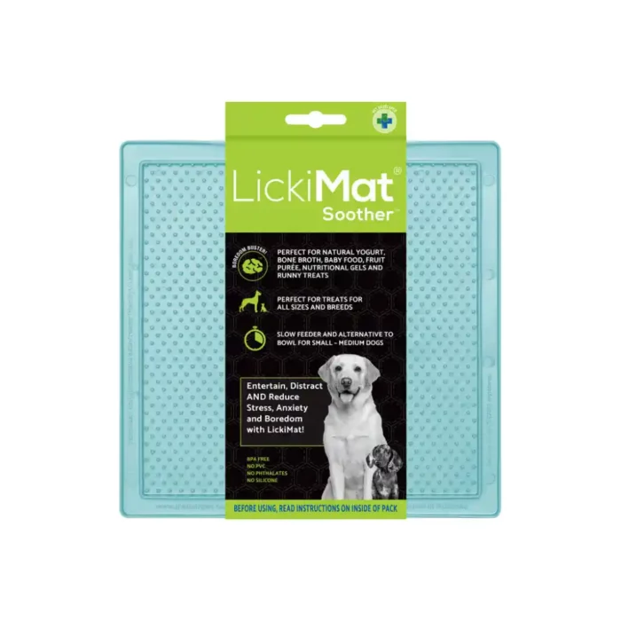 Lickimat-Soother-Mint-Dog Lickimat-Soother-Mint-Dog