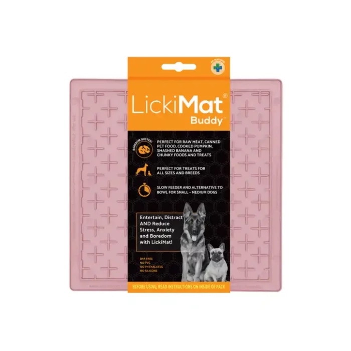 LickiMat-Buddy-Dog-Pink LickiMat-Buddy-Dog-Pink