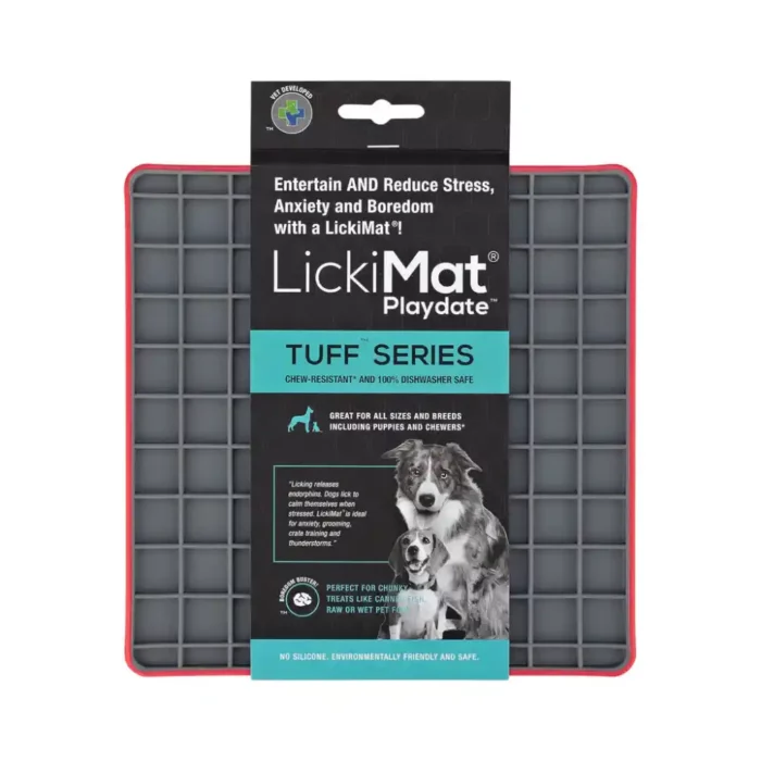 LickiMat-Playdate-Tuff-Red