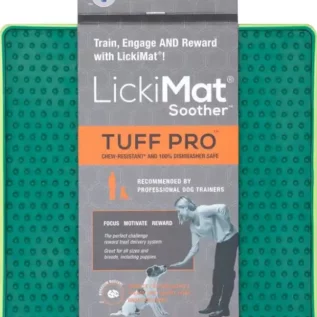LickiMat-Soother-Pro-Tuff-Green LickiMat-Soother-Pro-Tuff-Green