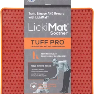 LickiMat-Soother-Pro-Tuff-Orange