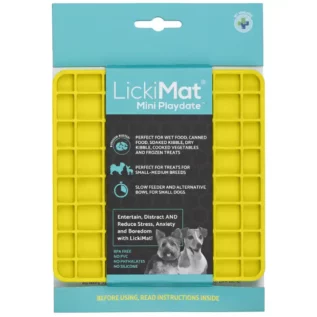 LickiMat-Buddy-Mini-Dog-Yellow LickiMat-Buddy-Mini-Dog-Yellow