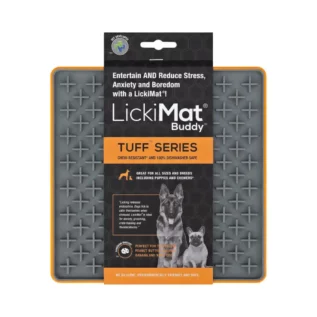 LickiMat-Buddy-Tuff-Orange LickiMat-Buddy-Tuff-Orange