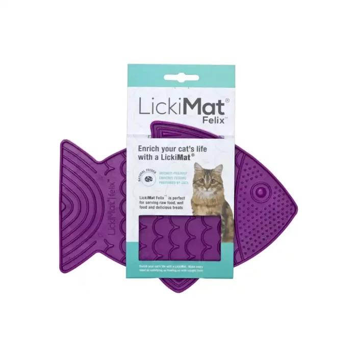 LickiMat-Felix-Cat-Turquoise LickiMat-Felix-Cat-Turquoise