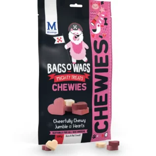 Jumble O' Hearts Chewies Tubs Dog Treats 10 X 120G