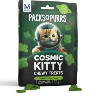 Packs O' Purrs Chicken And Catnip Cat Chews 10 X 70G