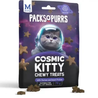 Packs 'O Purrs Cat Treats Chicken And Insect Protein 10 X 70G