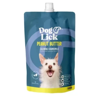 Dog Lick Peanut Butter Calming
