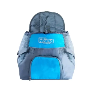 Outward Hound PoochPouch Front Carrier Medium with small dog carried hands-free