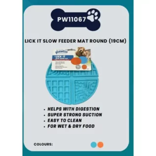 Pw Lick It Slow Feeder Mat