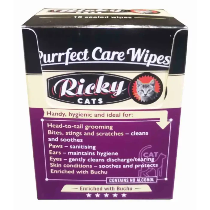 RL CATS PURRFECT CARE WIPES 10'S