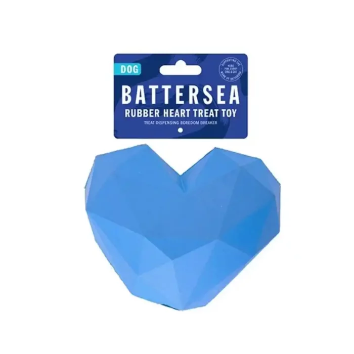 Rosewood Battersea Rubber Heart Treat Toy