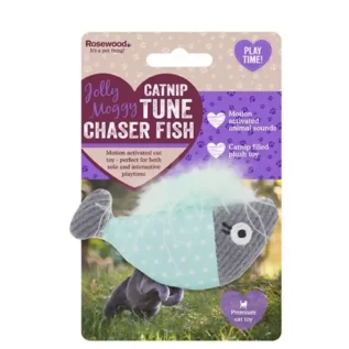 Rosewood Catnip Tune Chaser Fish