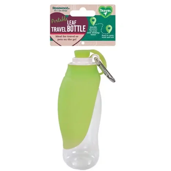 Rosewood Portable Leaf Travel Bottle