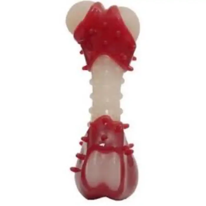 ROSEWOOD Tough Toy Meaty Bacon Bone Large