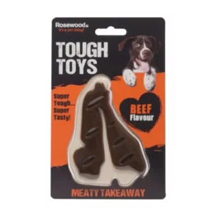 Rosewood Tough Toy Meaty Beef Steak