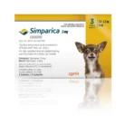 SIMPARICA-5MG-TAB-3S-YELLOW-PACK