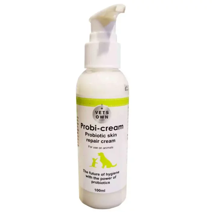 Vets Own Probi Cream 100ml topical probiotic allergy care skin cream for dogs and cats