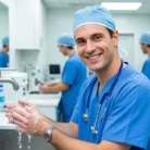 vetenarian-washing-hands