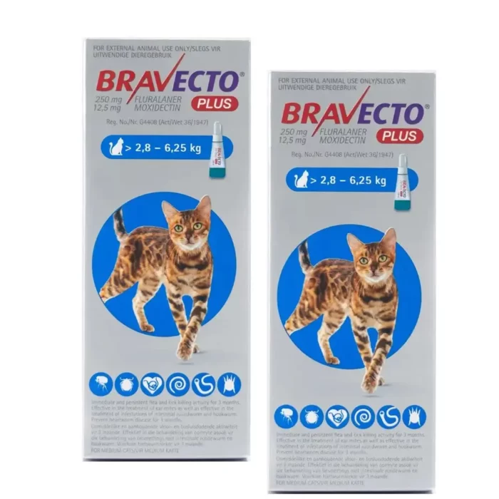 Bravecto-Plus-Cat-Spot-on-28-625kg-2pack