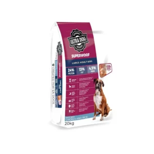 Ultra-Dog-Superwoof-Adult-Large-Breed-Chicken-Rice-New-Formula-20kg Ultra-Dog-Superwoof-Adult-Large-Breed-Chicken-Rice-New-Formula-20kg