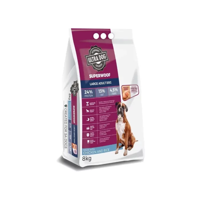 Ultra-Dog-Superwoof-Adult-Large-Breed-Chicken-Rice-New-Formula-8kg Ultra-Dog-Superwoof-Adult-Large-Breed-Chicken-Rice-New-Formula-8kg
