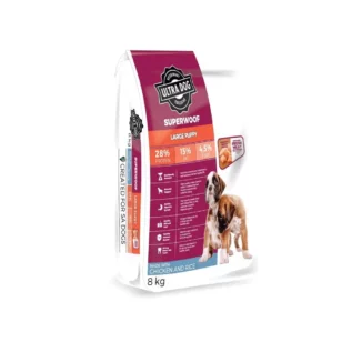 Ultra-Dog-Superwoof-Puppy-Large-Breed-Chicken-Rice-New-Formula-8kg Ultra-Dog-Superwoof-Puppy-Large-Breed-Chicken-Rice-New-Formula-8kg