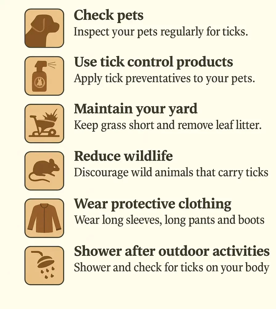 Ticks in South Africa: Tiny Vampires, Big Bite 4 Daily tick prevention checklist