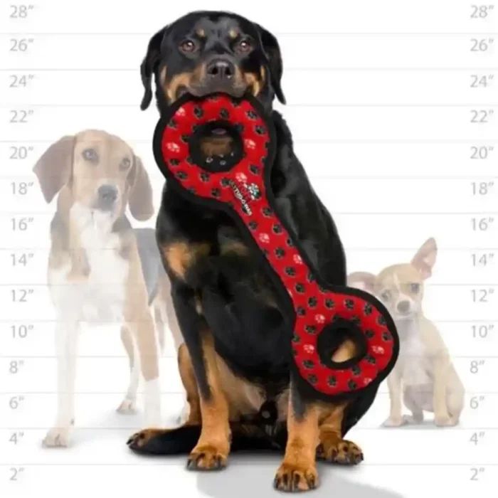 Tuffy Ultimate Tug-O-War Dog Tug Toy – Heavy-Duty Interactive Play
