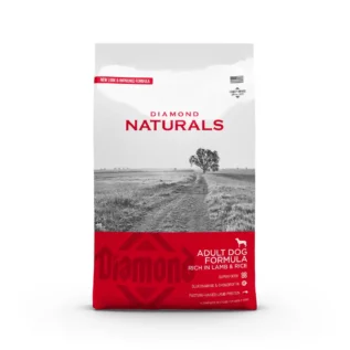 Diamond Naturals Adult Dog Formula Rich In Lamb & Rice Dry Dog Food