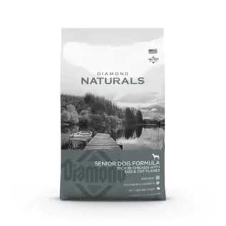 Diamond Naturals Senior Dog Formula Rich In Chicken With Eggs & Oat Flakes Dry Dog Food