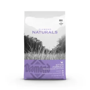 Diamond Naturals Kitten Formula Rich In Chicken With Rice Dry Cat Food