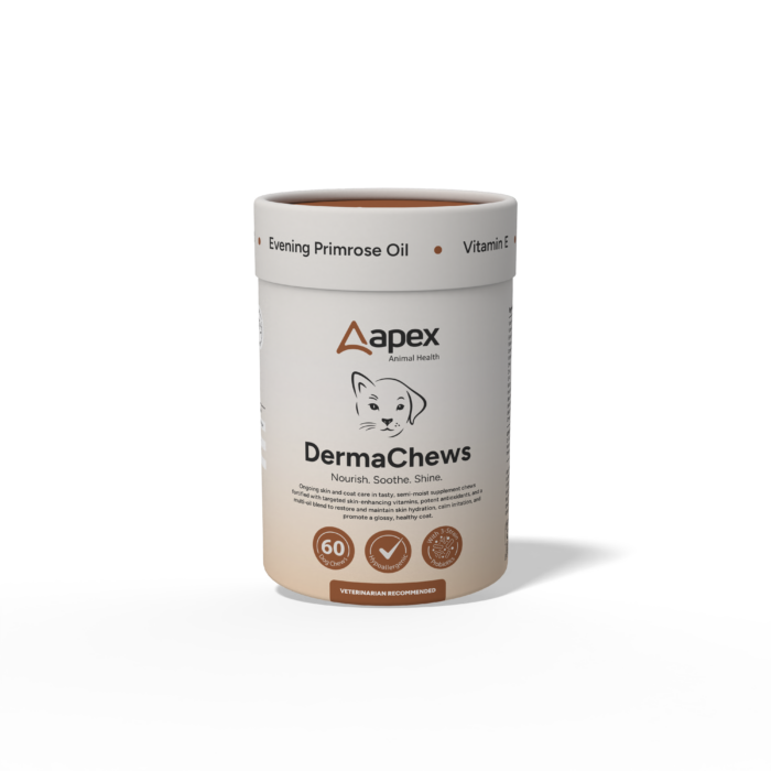 Apex DermaChews skin and coat support chews for dogs and cats