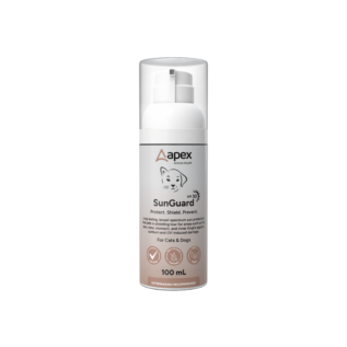 Pet sunscreen for dogs and cats Apex SunGuard SPF 30 100ml